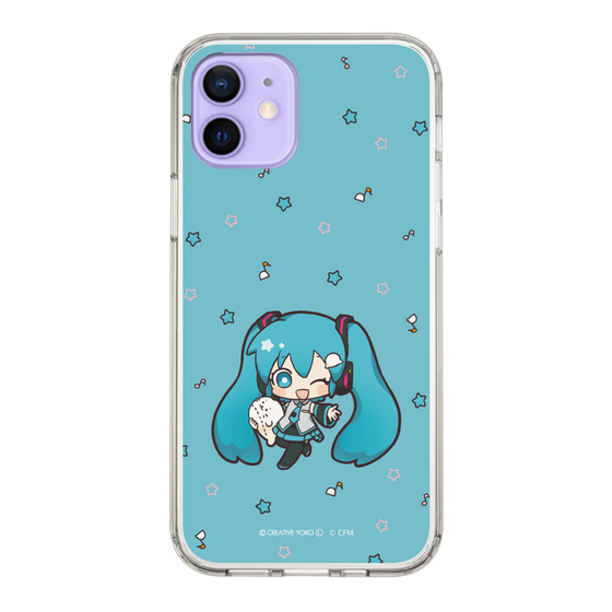 スリムプロテクションケース［ しろたん×初音ミク - 初音ミク - しろたんと一緒 ］