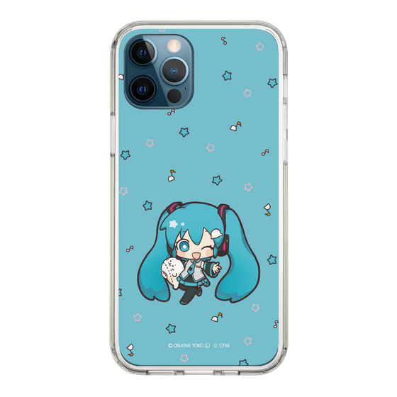 スリムプロテクションケース［ しろたん×初音ミク - 初音ミク - しろたんと一緒 ］