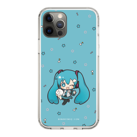 スリムプロテクションケース［ しろたん×初音ミク - 初音ミク - しろたんと一緒 ］