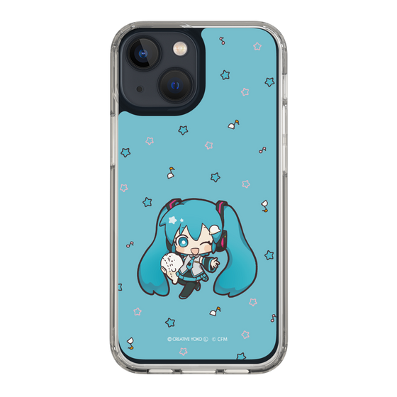 スリムプロテクションケース［ しろたん×初音ミク - 初音ミク - しろたんと一緒 ］
