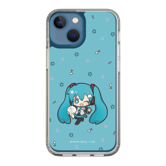 スリムプロテクションケース［ しろたん×初音ミク - 初音ミク - しろたんと一緒 ］