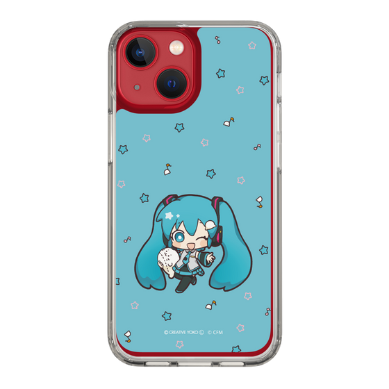 スリムプロテクションケース［ しろたん×初音ミク - 初音ミク - しろたんと一緒 ］