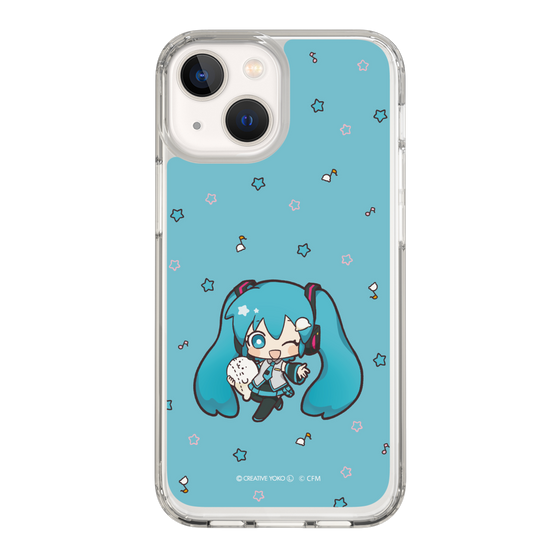 スリムプロテクションケース［ しろたん×初音ミク - 初音ミク - しろたんと一緒 ］