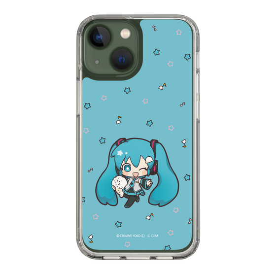 スリムプロテクションケース［ しろたん×初音ミク - 初音ミク - しろたんと一緒 ］