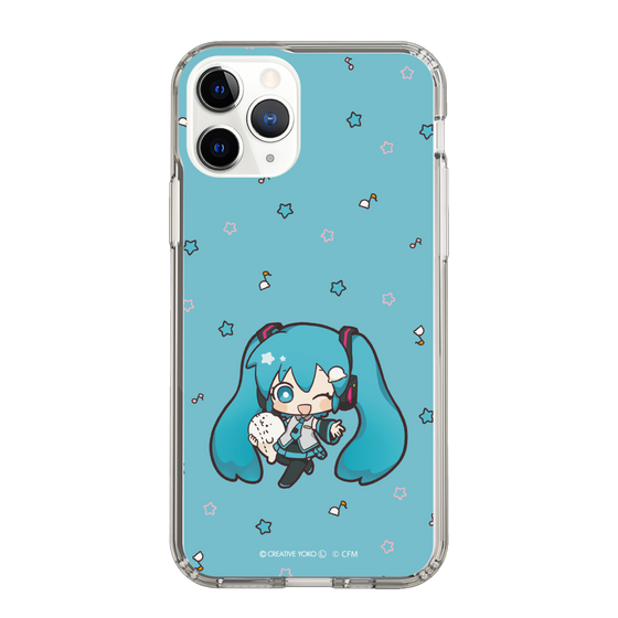 スリムプロテクションケース［ しろたん×初音ミク - 初音ミク - しろたんと一緒 ］