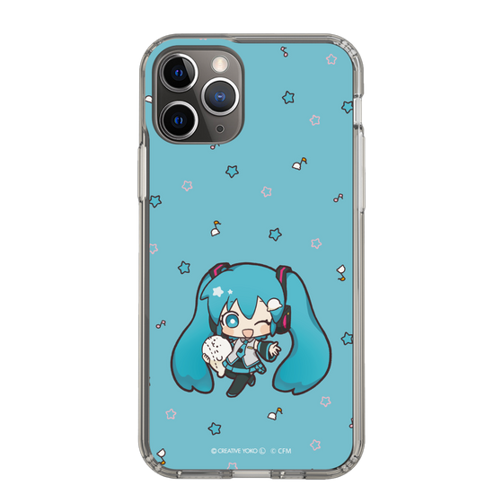 スリムプロテクションケース［ しろたん×初音ミク - 初音ミク - しろたんと一緒 ］