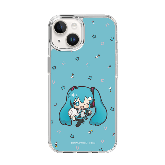 スリムプロテクションケース［ しろたん×初音ミク - 初音ミク - しろたんと一緒 ］