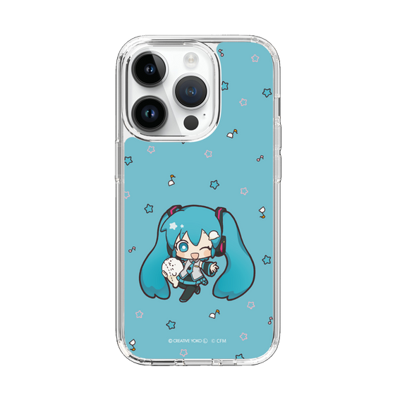 スリムプロテクションケース［ しろたん×初音ミク - 初音ミク - しろたんと一緒 ］