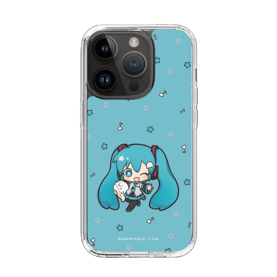 スリムプロテクションケース［ しろたん×初音ミク - 初音ミク - しろたんと一緒 ］