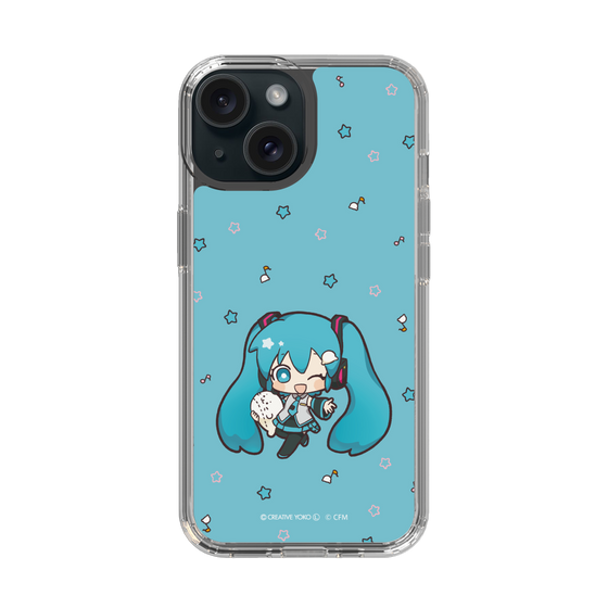 スリムプロテクションケース［ しろたん×初音ミク - 初音ミク - しろたんと一緒 ］