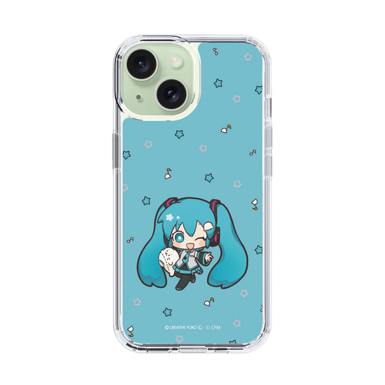 スリムプロテクションケース［ しろたん×初音ミク - 初音ミク - しろたんと一緒 ］