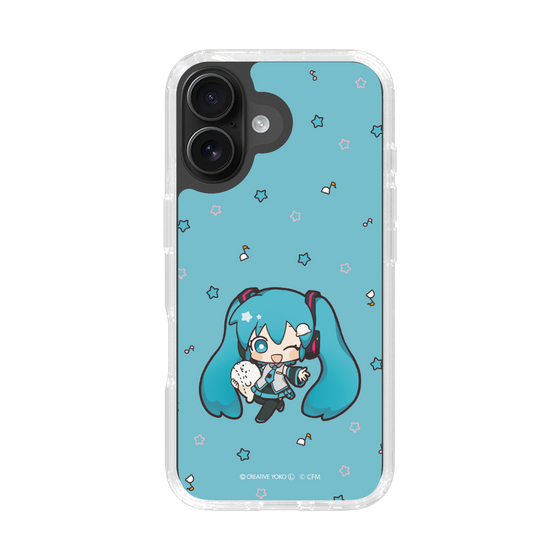 スリムプロテクションケース［ しろたん×初音ミク - 初音ミク - しろたんと一緒 ］