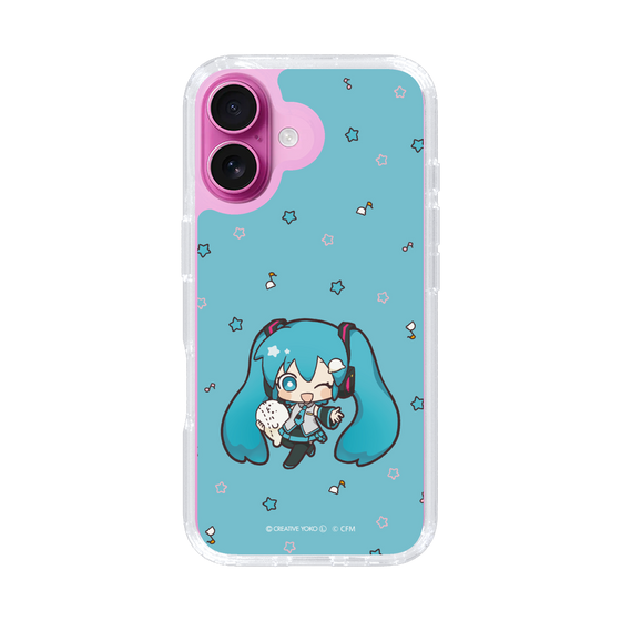 スリムプロテクションケース［ しろたん×初音ミク - 初音ミク - しろたんと一緒 ］