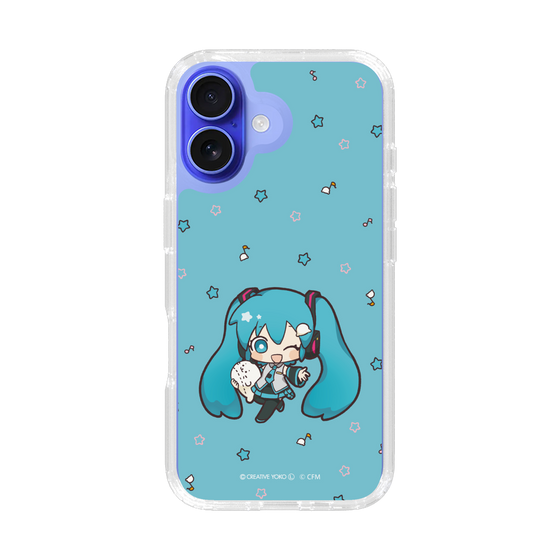 スリムプロテクションケース［ しろたん×初音ミク - 初音ミク - しろたんと一緒 ］