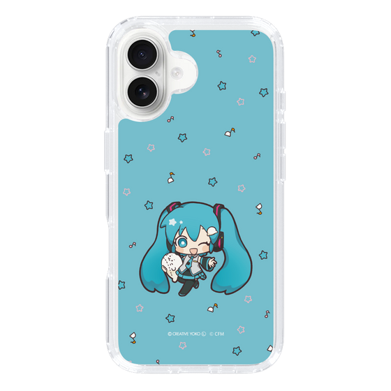 スリムプロテクションケース［ しろたん×初音ミク - 初音ミク - しろたんと一緒 ］