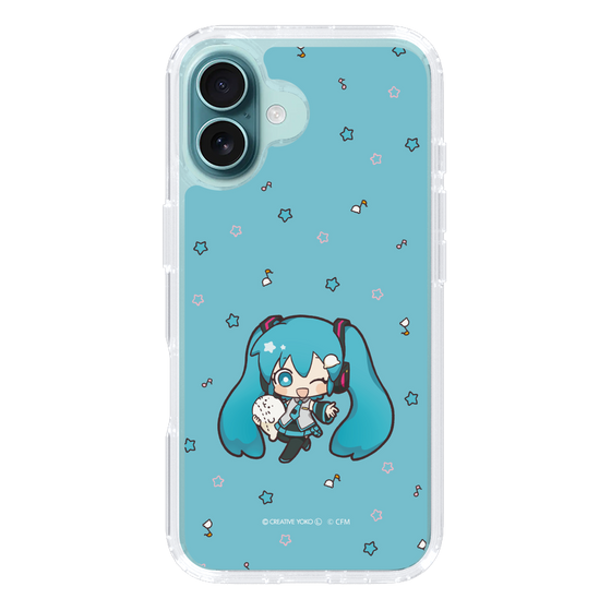 スリムプロテクションケース［ しろたん×初音ミク - 初音ミク - しろたんと一緒 ］