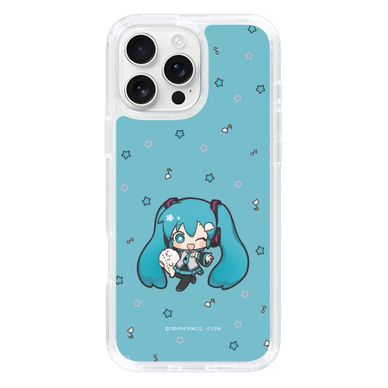 スリムプロテクションケース［ しろたん×初音ミク - 初音ミク - しろたんと一緒 ］
