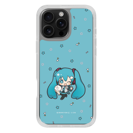 スリムプロテクションケース［ しろたん×初音ミク - 初音ミク - しろたんと一緒 ］