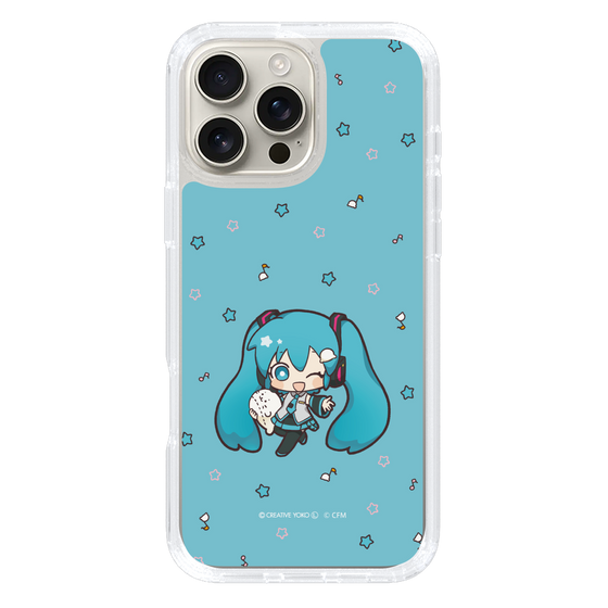 スリムプロテクションケース［ しろたん×初音ミク - 初音ミク - しろたんと一緒 ］