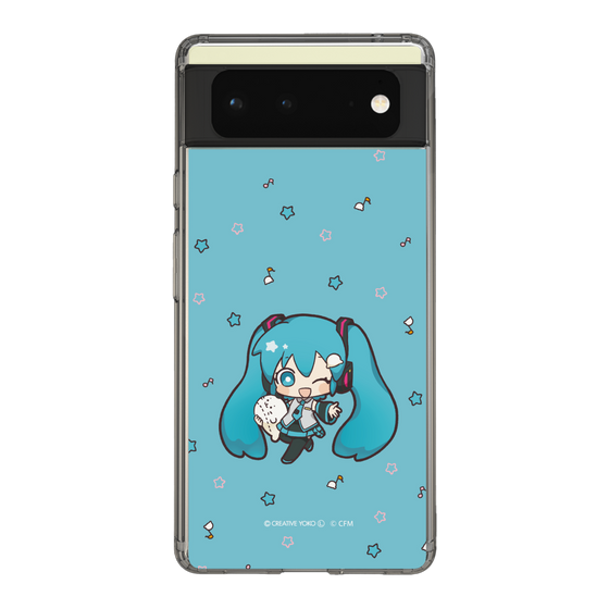 スリムプロテクションケース［ しろたん×初音ミク - 初音ミク - しろたんと一緒 ］