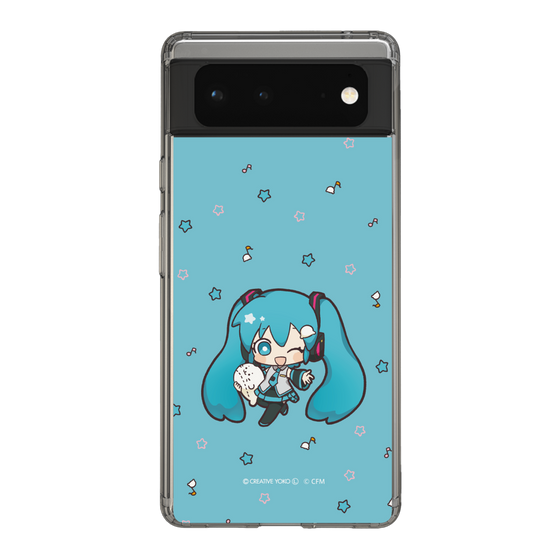 スリムプロテクションケース［ しろたん×初音ミク - 初音ミク - しろたんと一緒 ］