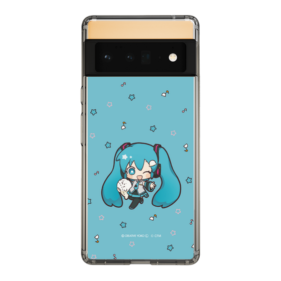 スリムプロテクションケース［ しろたん×初音ミク - 初音ミク - しろたんと一緒 ］