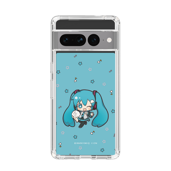 スリムプロテクションケース［ しろたん×初音ミク - 初音ミク - しろたんと一緒 ］