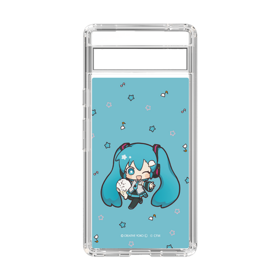 スリムプロテクションケース［ しろたん×初音ミク - 初音ミク - しろたんと一緒 ］