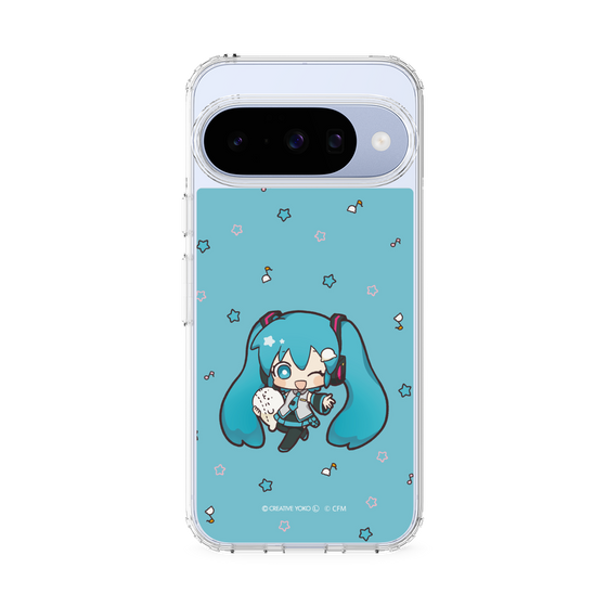 スリムプロテクションケース［ しろたん×初音ミク - 初音ミク - しろたんと一緒 ］