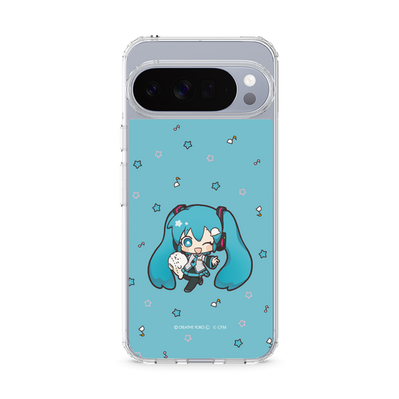スリムプロテクションケース［ しろたん×初音ミク - 初音ミク - しろたんと一緒 ］