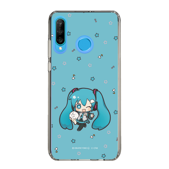 スリムプロテクションケース［ しろたん×初音ミク - 初音ミク - しろたんと一緒 ］