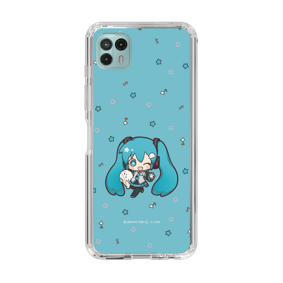 スリムプロテクションケース［ しろたん×初音ミク - 初音ミク - しろたんと一緒 ］