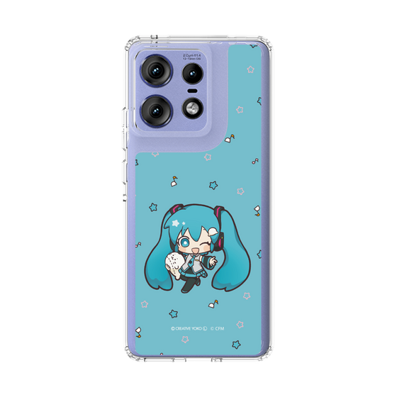 スリムプロテクションケース［ しろたん×初音ミク - 初音ミク - しろたんと一緒 ］