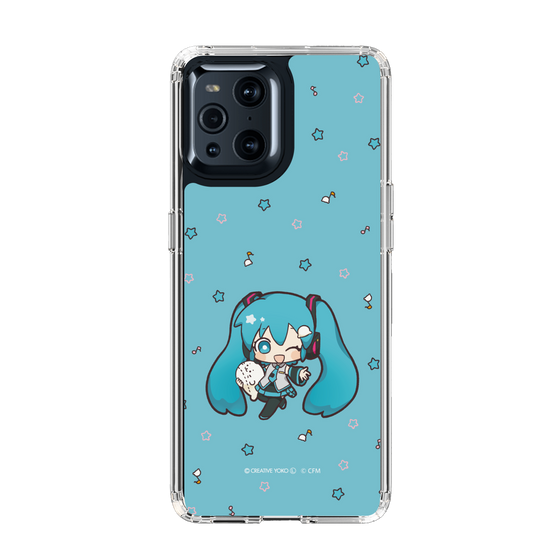 スリムプロテクションケース［ しろたん×初音ミク - 初音ミク - しろたんと一緒 ］