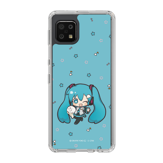スリムプロテクションケース［ しろたん×初音ミク - 初音ミク - しろたんと一緒 ］