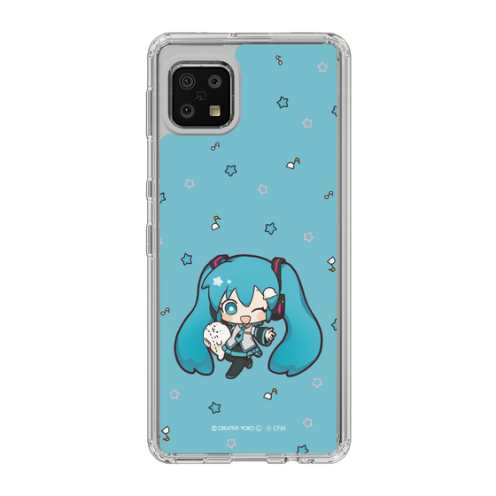 スリムプロテクションケース［ しろたん×初音ミク - 初音ミク - しろたんと一緒 ］