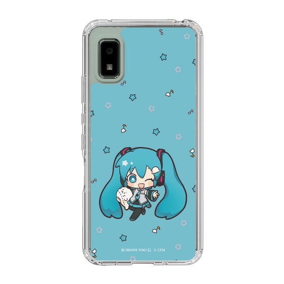 スリムプロテクションケース［ しろたん×初音ミク - 初音ミク - しろたんと一緒 ］