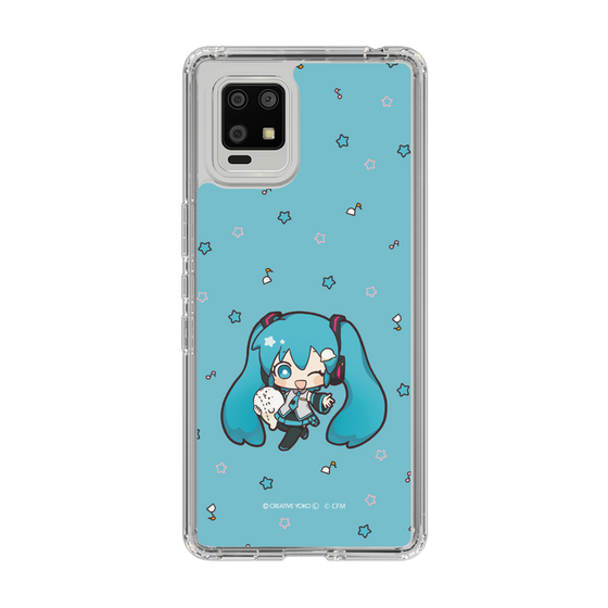 スリムプロテクションケース［ しろたん×初音ミク - 初音ミク - しろたんと一緒 ］