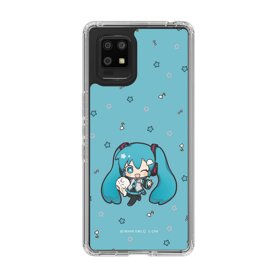 スリムプロテクションケース［ しろたん×初音ミク - 初音ミク - しろたんと一緒 ］
