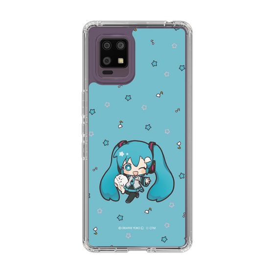 スリムプロテクションケース［ しろたん×初音ミク - 初音ミク - しろたんと一緒 ］