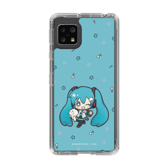 スリムプロテクションケース［ しろたん×初音ミク - 初音ミク - しろたんと一緒 ］