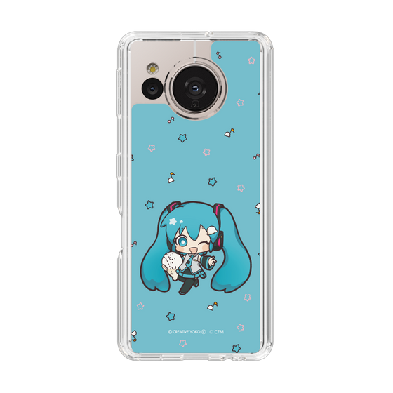スリムプロテクションケース［ しろたん×初音ミク - 初音ミク - しろたんと一緒 ］
