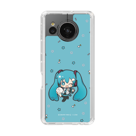 スリムプロテクションケース［ しろたん×初音ミク - 初音ミク - しろたんと一緒 ］