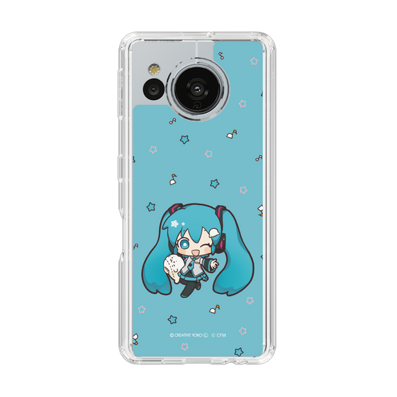 スリムプロテクションケース［ しろたん×初音ミク - 初音ミク - しろたんと一緒 ］