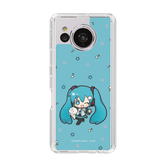 スリムプロテクションケース［ しろたん×初音ミク - 初音ミク - しろたんと一緒 ］