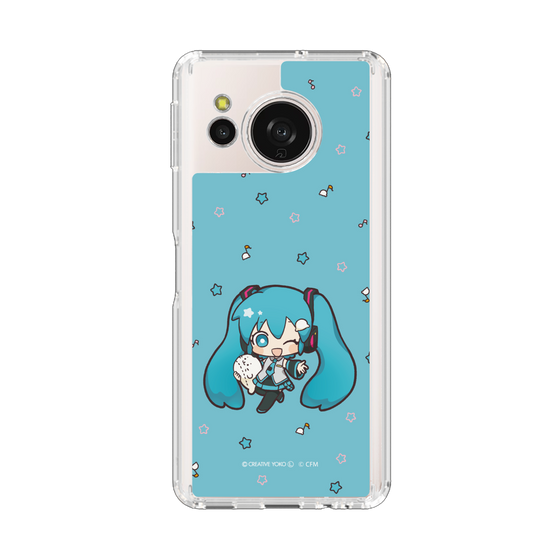 スリムプロテクションケース［ しろたん×初音ミク - 初音ミク - しろたんと一緒 ］