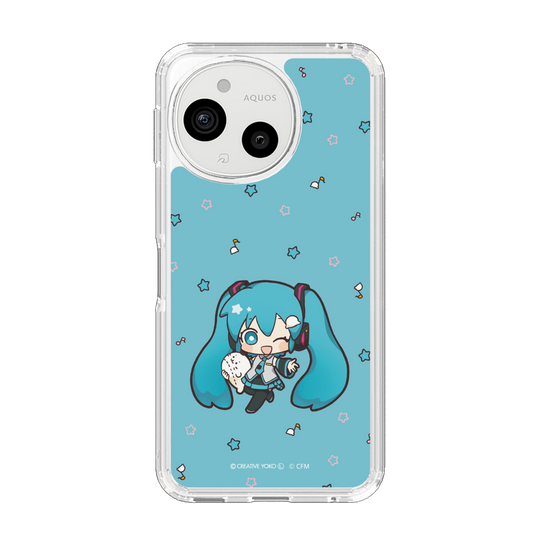 スリムプロテクションケース［ しろたん×初音ミク - 初音ミク - しろたんと一緒 ］