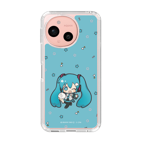 スリムプロテクションケース［ しろたん×初音ミク - 初音ミク - しろたんと一緒 ］