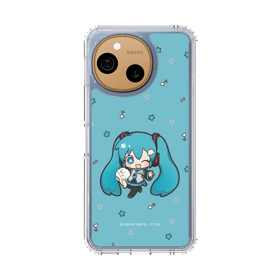 スリムプロテクションケース［ しろたん×初音ミク - 初音ミク - しろたんと一緒 ］