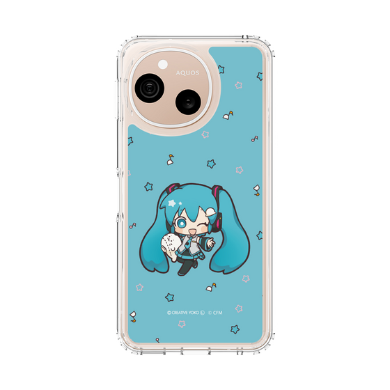 スリムプロテクションケース［ しろたん×初音ミク - 初音ミク - しろたんと一緒 ］